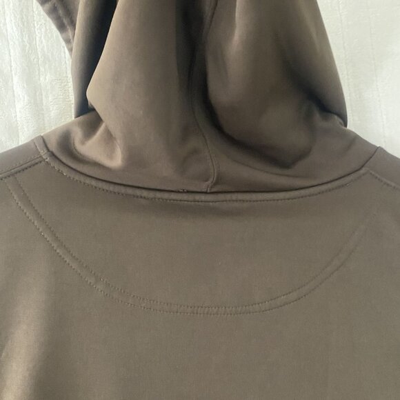 Realtree Buckhorn River Hoodie Mens XXL Brown Fleece Camo Flag Patriotic - Picture 7 of 11